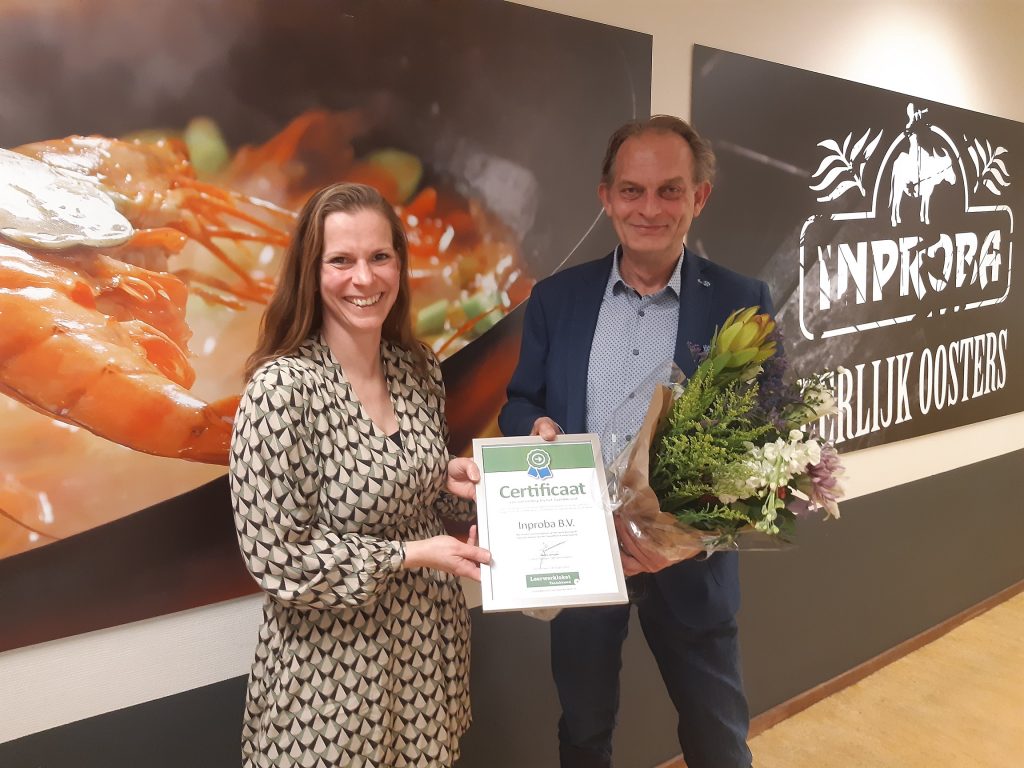 Uitreiking taalcertificaat